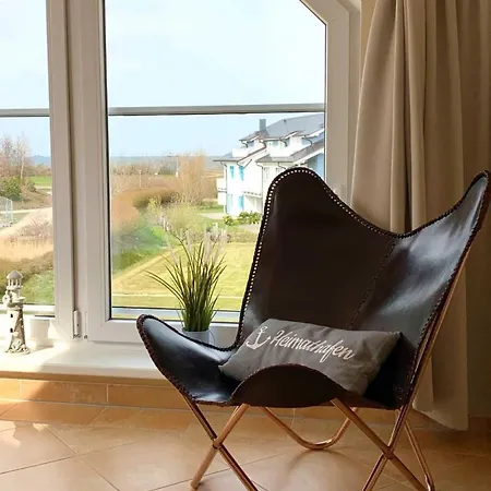 Strandappartement Kamin Meerblick 250 M