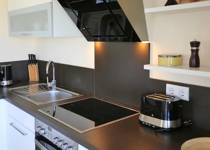 Strandappartement Kamin Meerblick 250 M *